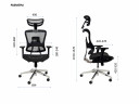 EXPERT ERGO FLY-HB H02W 5D серое