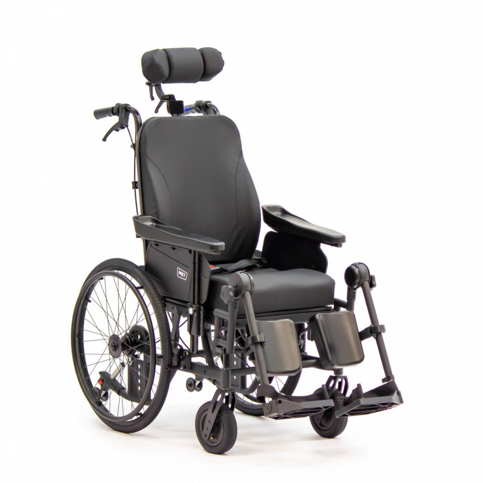 Кресло-коляска механическая MET ECLIPSE A оснащена абдуктором